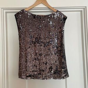 Alice and Olivia Sequin Top